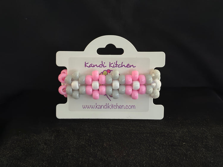 Flower Kandi Cuffs