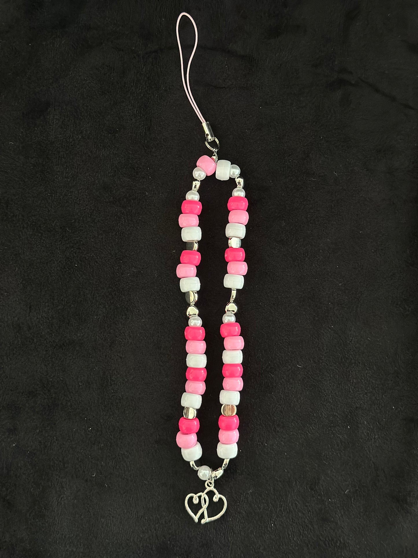 Love Struck Phone Charm (double heart charm)