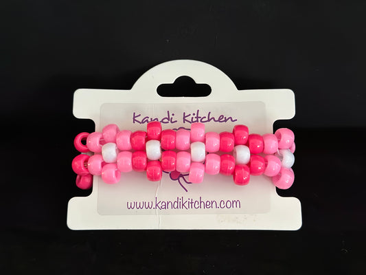 Bubblegum Flower Cuff