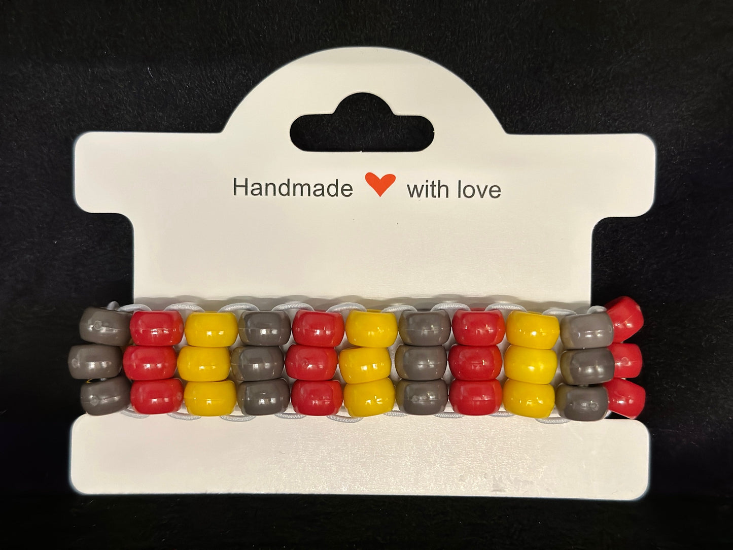 Jam and Butter on Rye 3 Row Ladder Cuff