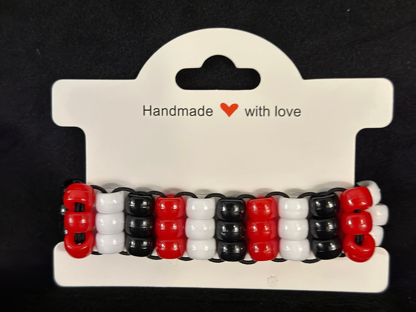 Licorice 3 Row Ladder Cuff