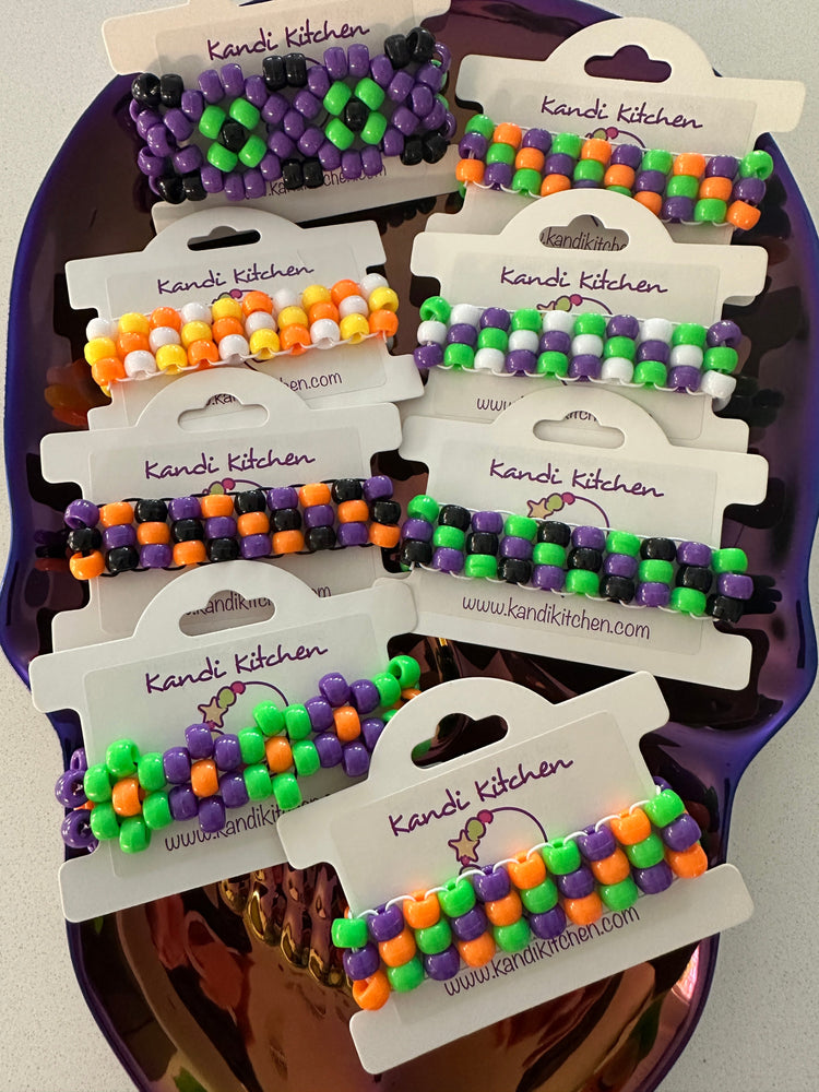 Halloween Kandi Cuff Collection
