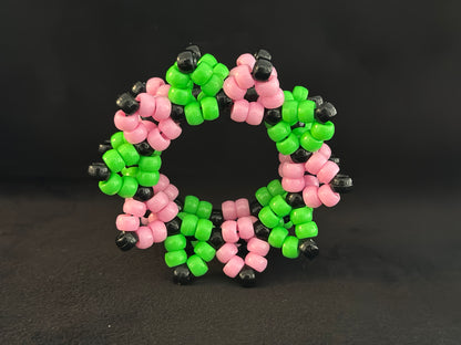 Bright Green and Pink Rotating Cuff