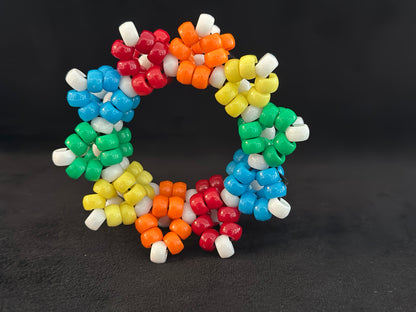 Bright Rainbow Rotating Cuff