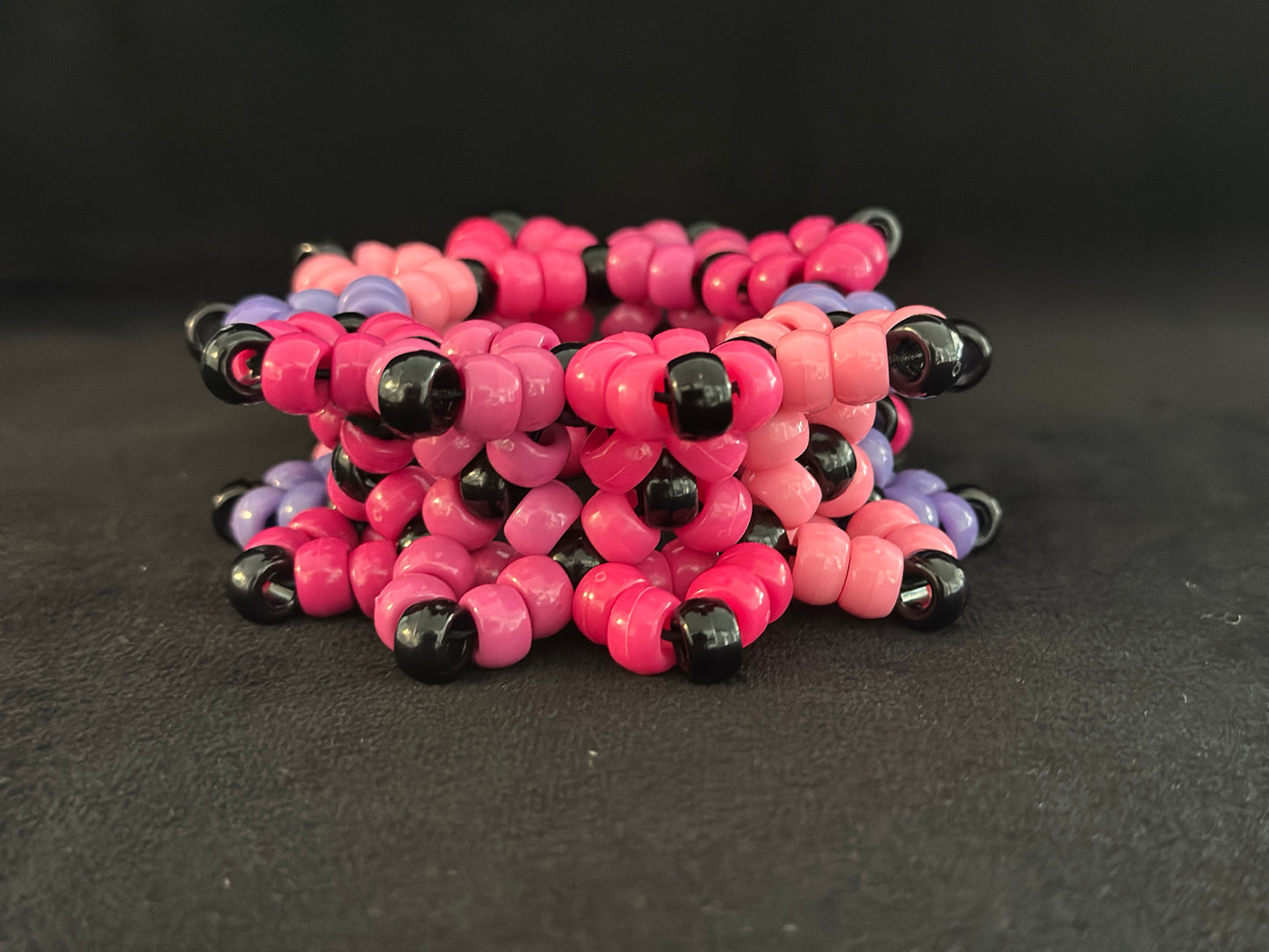 Pink and Purple Rotating Cuff