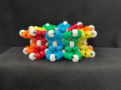 Bright Rainbow Rotating Cuff