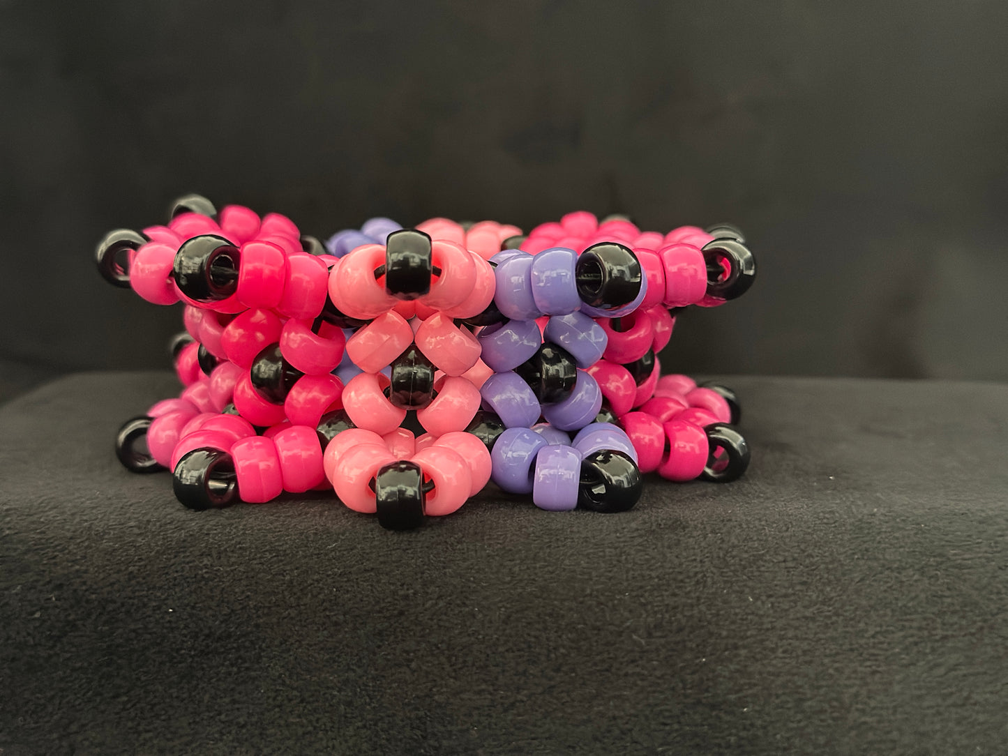 Pink and Purple Rotating Cuff