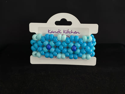 Blue Cotton Candy X-Base Cuff