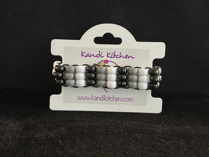 Cookies & Cream 3 Row Ladder Cuff