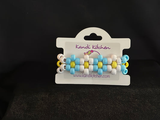 Vanilla Frost Petals Flower Cuff