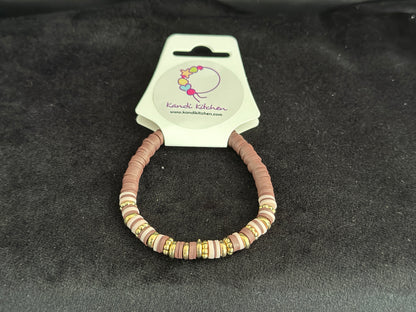 Clay Bead Bracelet - Single Color