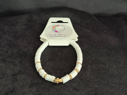 Clay Bead Bracelet - Single Color