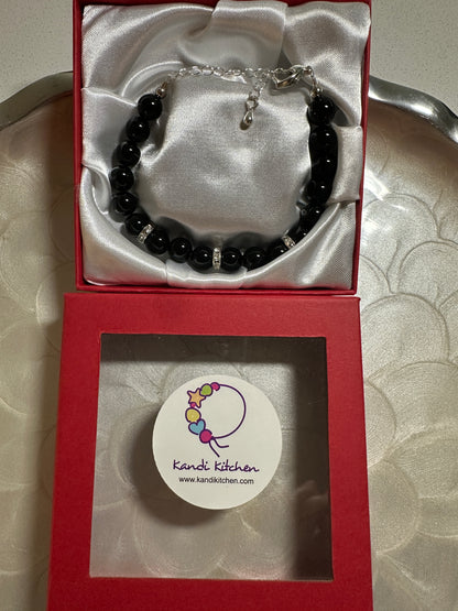 Black Onyx 8mm Bracelet