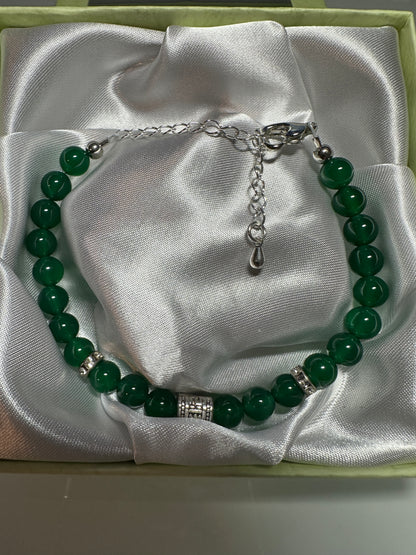 Green Onyx 6mm Bracelet