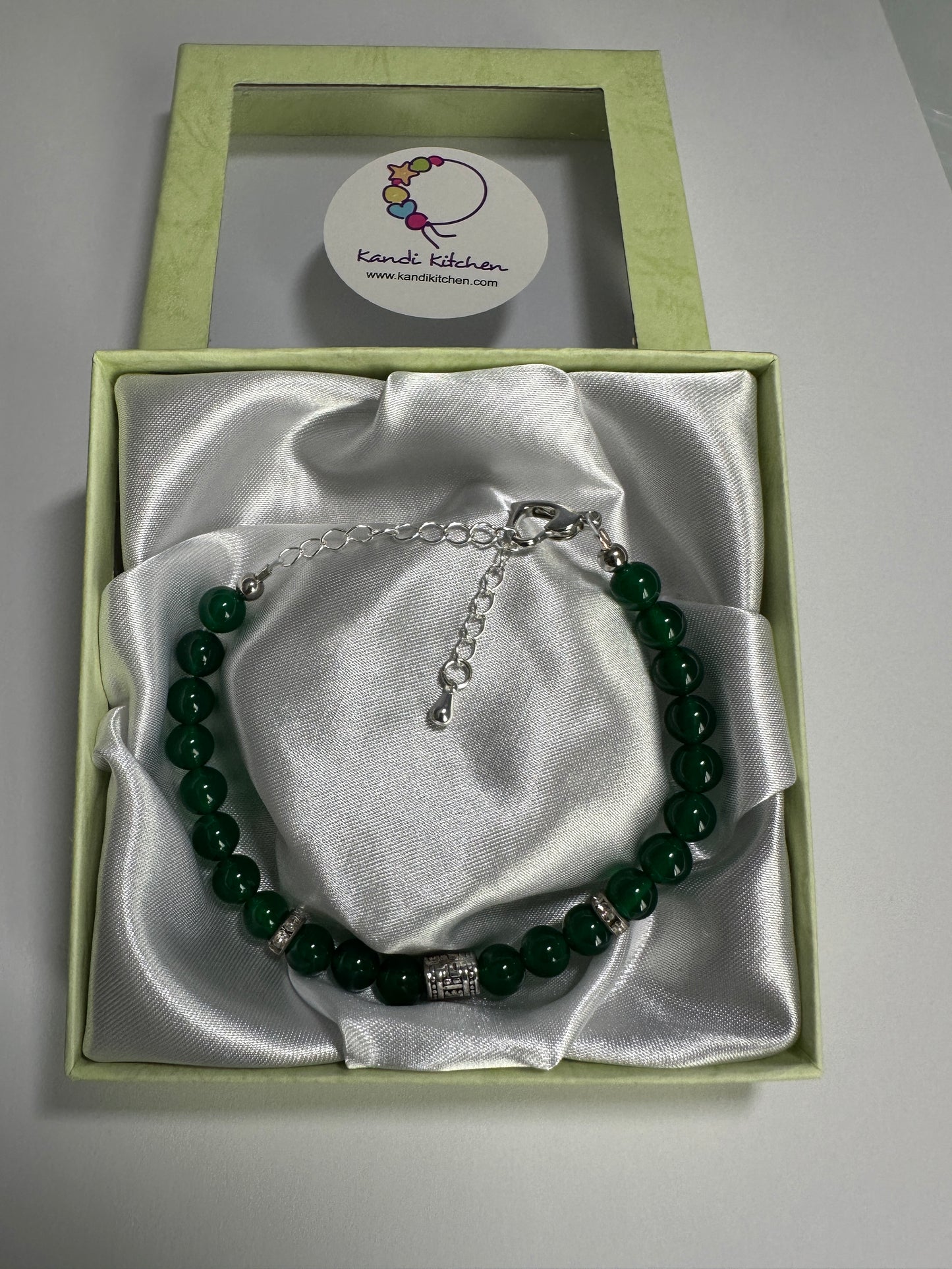 Green Onyx 6mm Bracelet