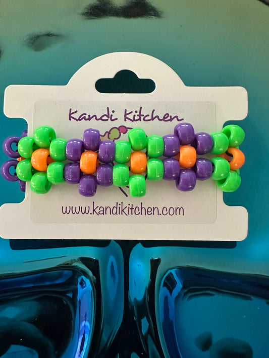 Flower Cuff (Purple,Green,Orange)