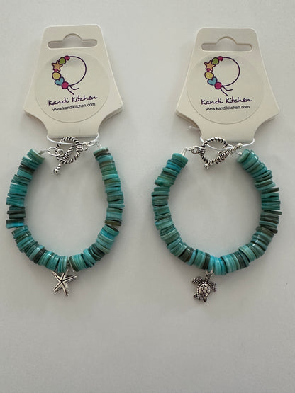 Natural Freshwater Shell Bracelet-single color