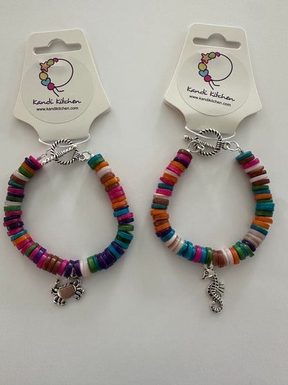 Natural Freshwater Shell Bracelet-multicolor