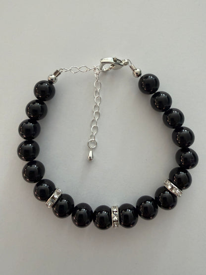 Black Onyx 8mm Bracelet
