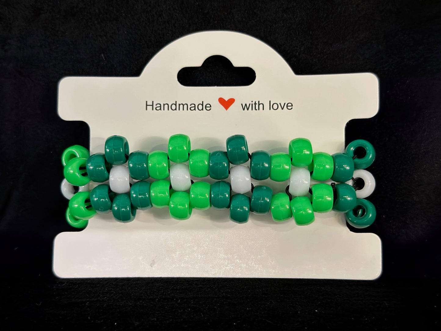 Green Apple Flower Cuff