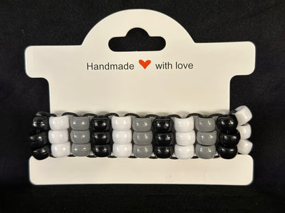 Cookies & Cream 3 Row Ladder Cuff